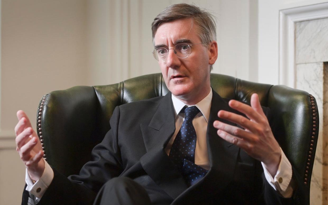 The Cabinet Office run by Jacob Rees-Mogg will be responsible for implementing job cuts across the civil service - Geoff Pugh for The Telegraph