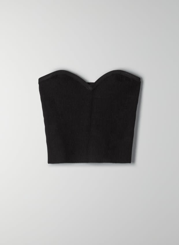 <p>Babaton Sculpt Knit Sweetheart Top, $58, <a href="https://www.aritzia.com/us/en/product/sculpt-knit-sweetheart-top/78480.html?dwvar_78480_color=1274" rel="nofollow noopener" target="_blank" data-ylk="slk:available here;elm:context_link;itc:0;sec:content-canvas" class="link ">available here</a> (sizes 2XS-XL).</p>