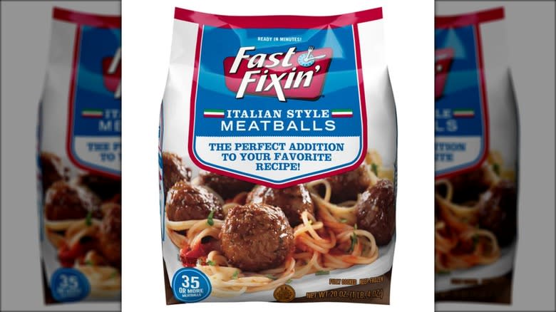 Bag of Fast Fixin' Italian Style Meatballs