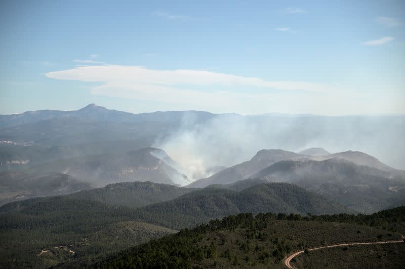 Wildfires in Spain