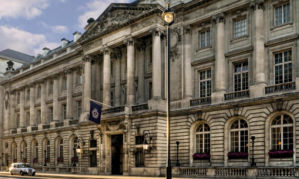 <span>The Royal Automobile Club in Pall Mall.</span><span>Photograph: Goddard on the Go/Alamy</span>