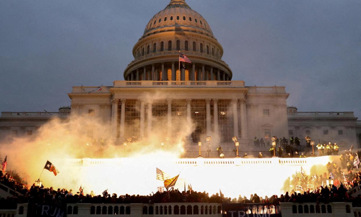 <span>Photograph: Leah Millis/Reuters</span>