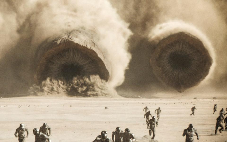 'The technology here is magic': a scene from Dune: Part Two