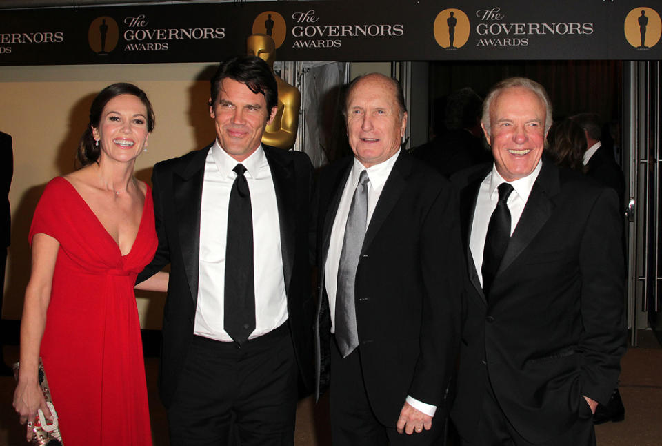 2nd Annual AMPAS Governors Awards 2010 Diane Lane Josh Brolin Robert Duvall James Caan