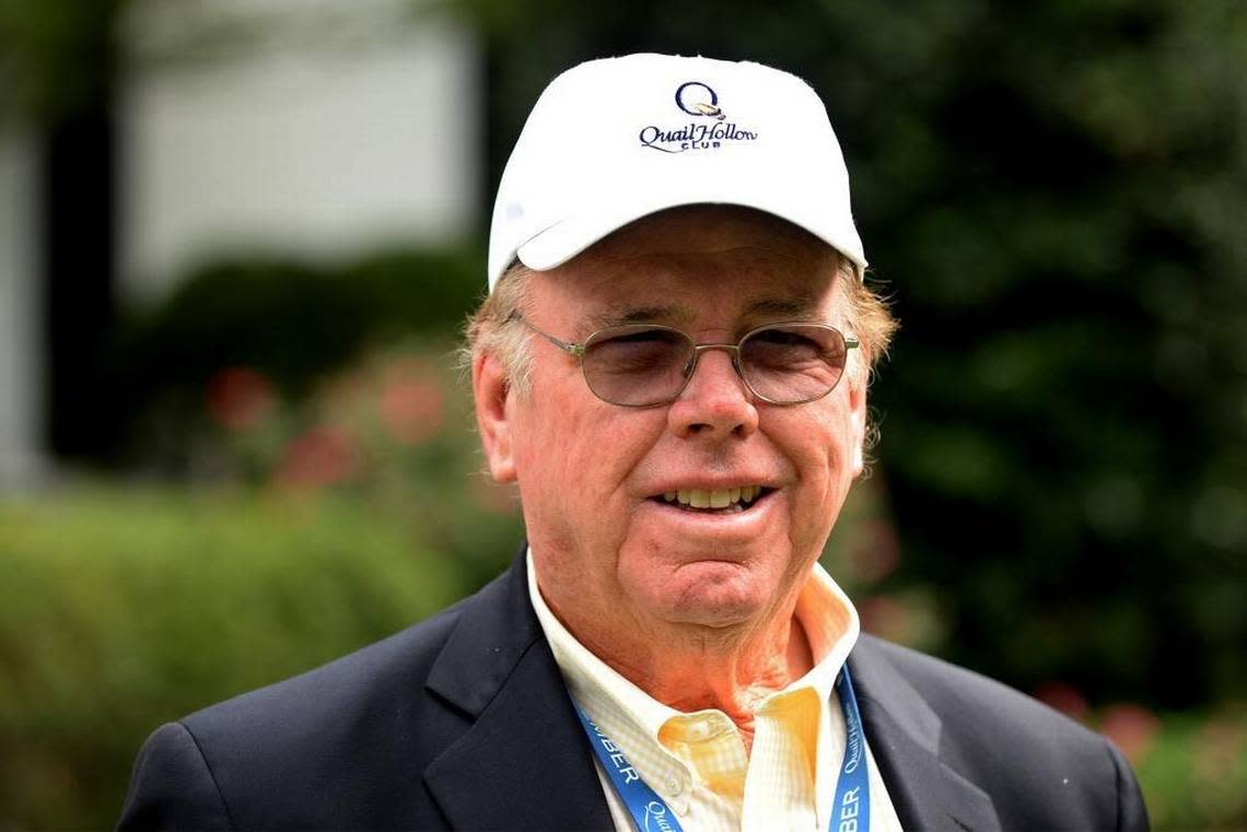 Golf course architect Tom Fazio oversaw a four-hole renovation at Quail Hollow before this week’s PGA Championship.