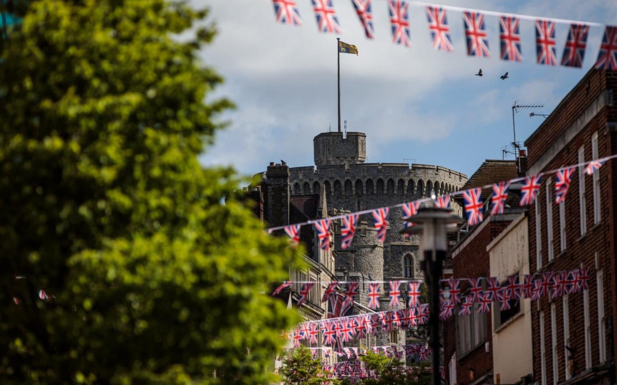 Preparations in Windsor for the Royal wedding  - Getty Images Europe