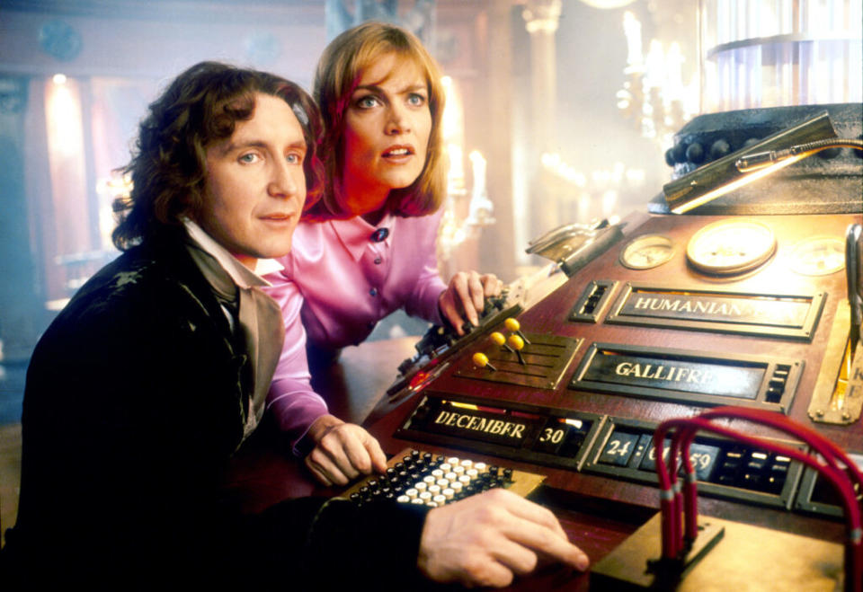 Paul McGann as the Doctor (Picture: BBC)