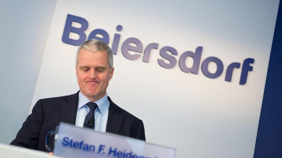 Stefan F. Heidenreich, Vorstandsvorsitzender der Beiersdorf AG. Foto: Lukas Schulze