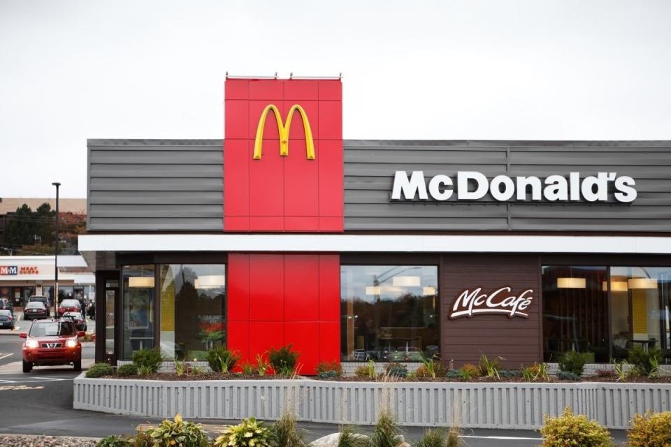 Exterior view of McDonald's restaurant in Australia