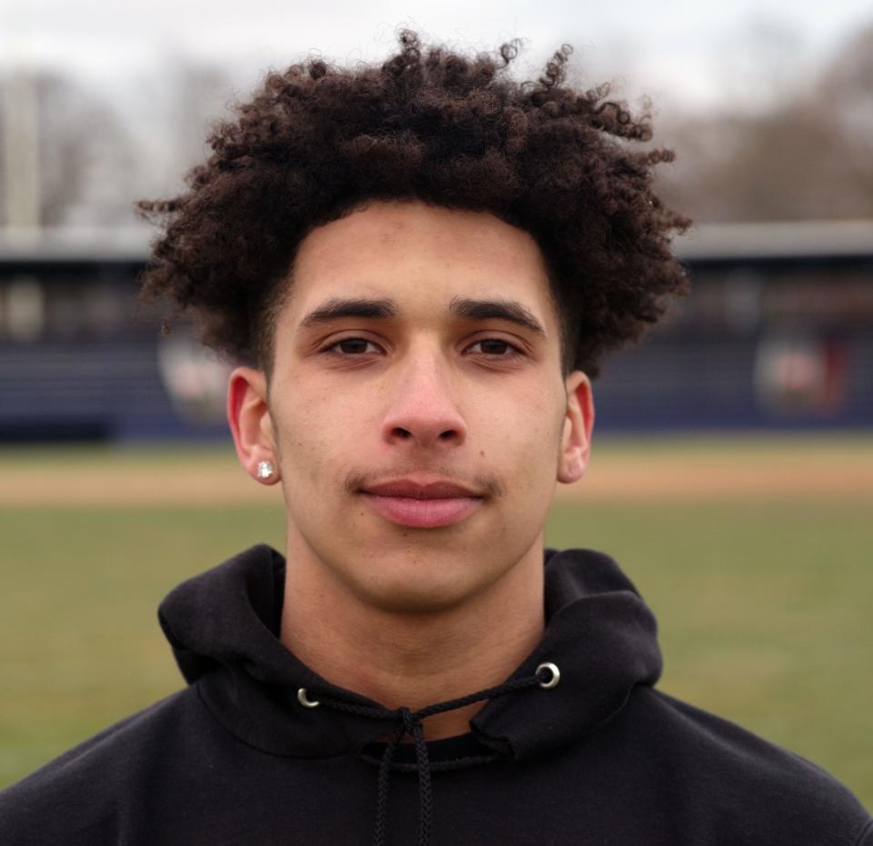 Monday, Nov. 29, 2021 -- Rockland Bulldog Mateo Vasquez, 18,  