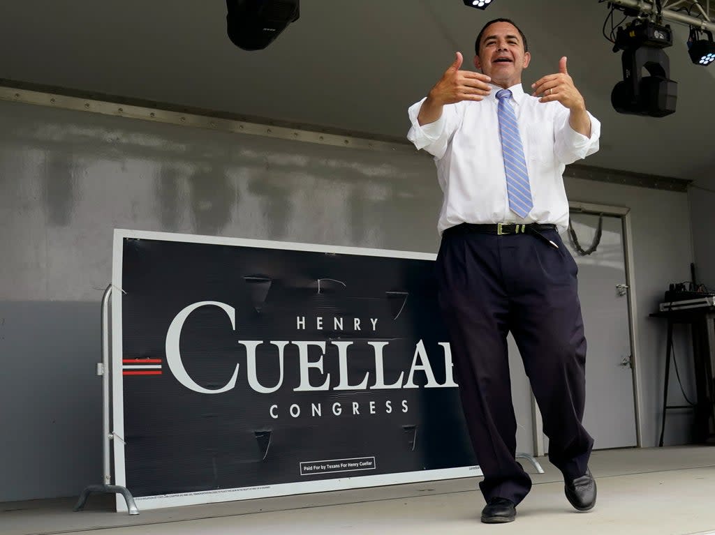 Democratic Texas Congressman Henry Cuellar (AP)