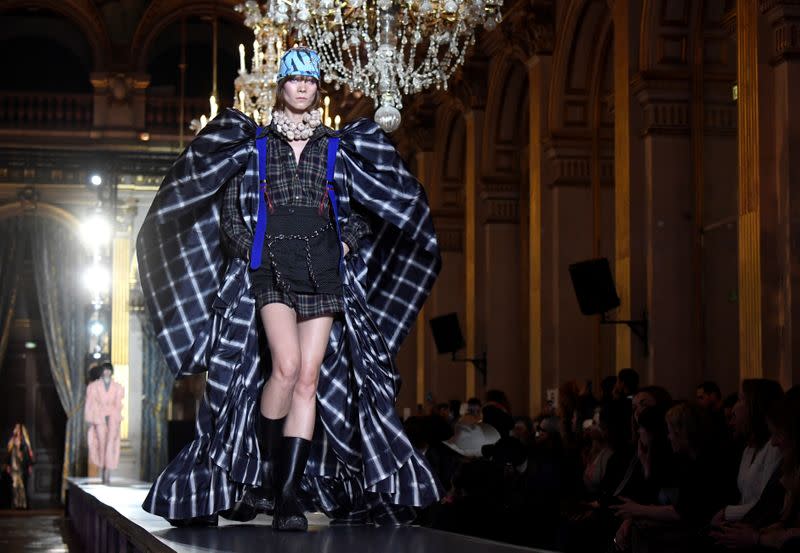 Vivienne Westwood collection show at Paris Fashion Week