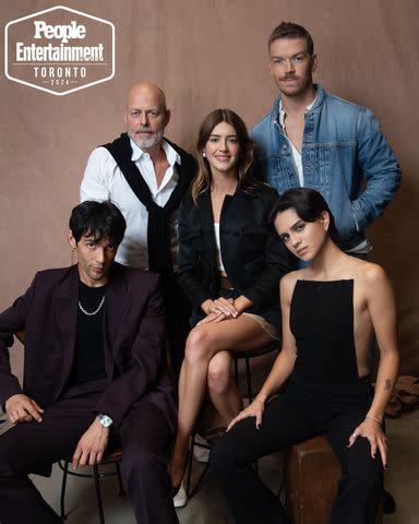 <p>Ben Trivett/Shutterstock</p> Diego Calla, Daniel Minahan, Daisy Edgar-Jones, Will Poulter, Sasha Calle