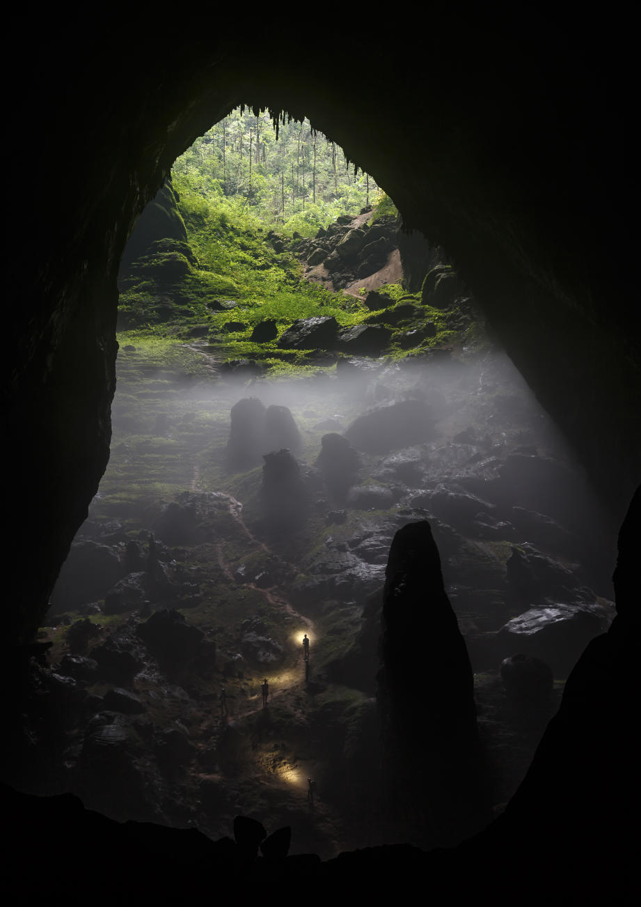 Chris Miller photographed Son Doong Cave, located deep in the Vietnamese jungle, which is the worldâ€™s biggest cave and was only explored for the first time in 2009. It is a finalist this years National Geographic Traveller Photography contest. The grand-prize winner will be announced at the Telegraph Outdoor Adventure & Travel Show on 14 February, and for the first time ever, the shortlisted entries are available to buy through a unique collaboration with theprintspace at art.tt/8vs.