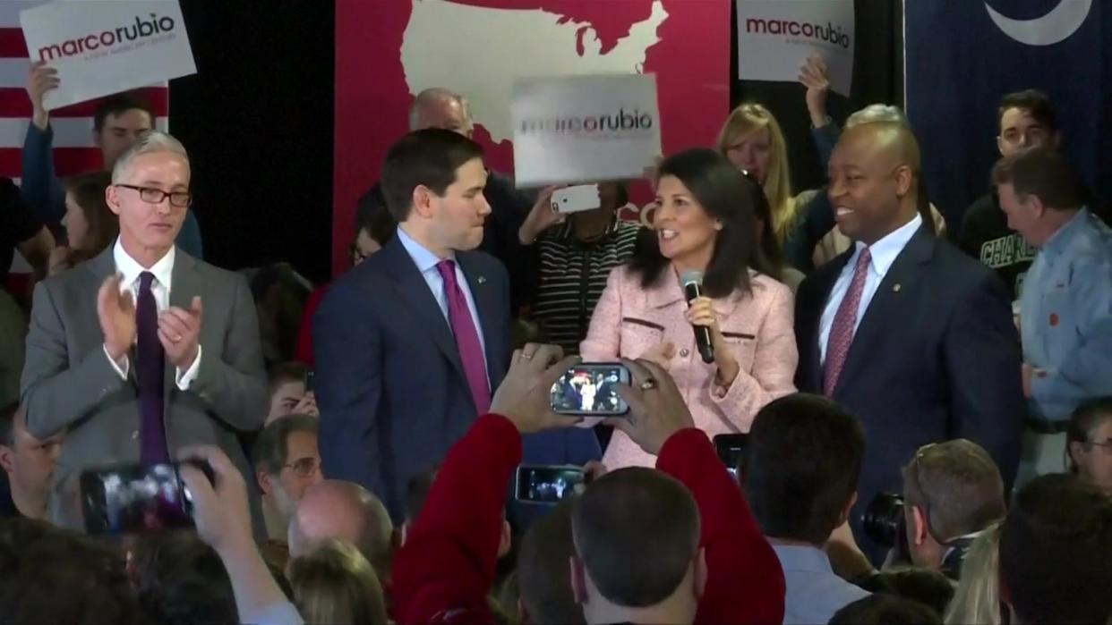 Rubio and Haley, the Day After