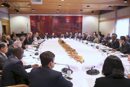 WTO ministerial gathering in Oslo, Norway October 21, 2016. NTB Scanpix/Vidar Ruud/via REUTERS