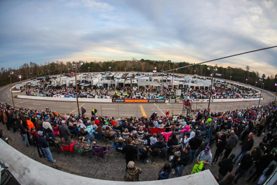 Fans and NASCAR scenes during the 30th South Carolina 400 Charlie Powell Memorial in Florence, South Carolina on November 19, 2022. (Jaylynn Nash/NASCAR)