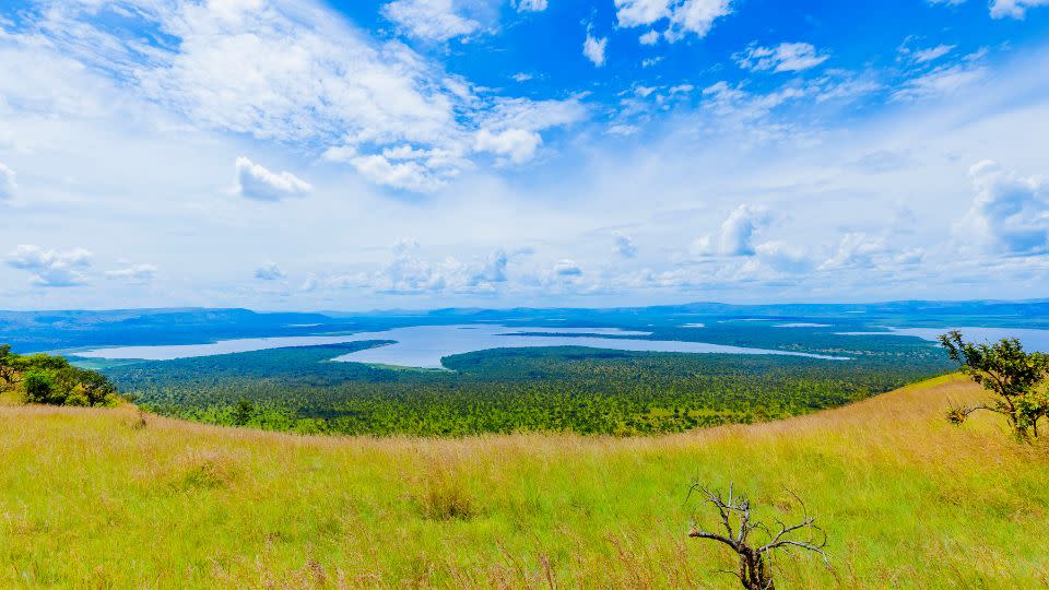 natural landscape at Akagera National Park