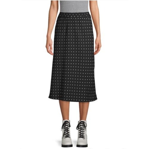 Scoop Midi Slip Skirt Dot Print Women's. (Photo: Walmart)