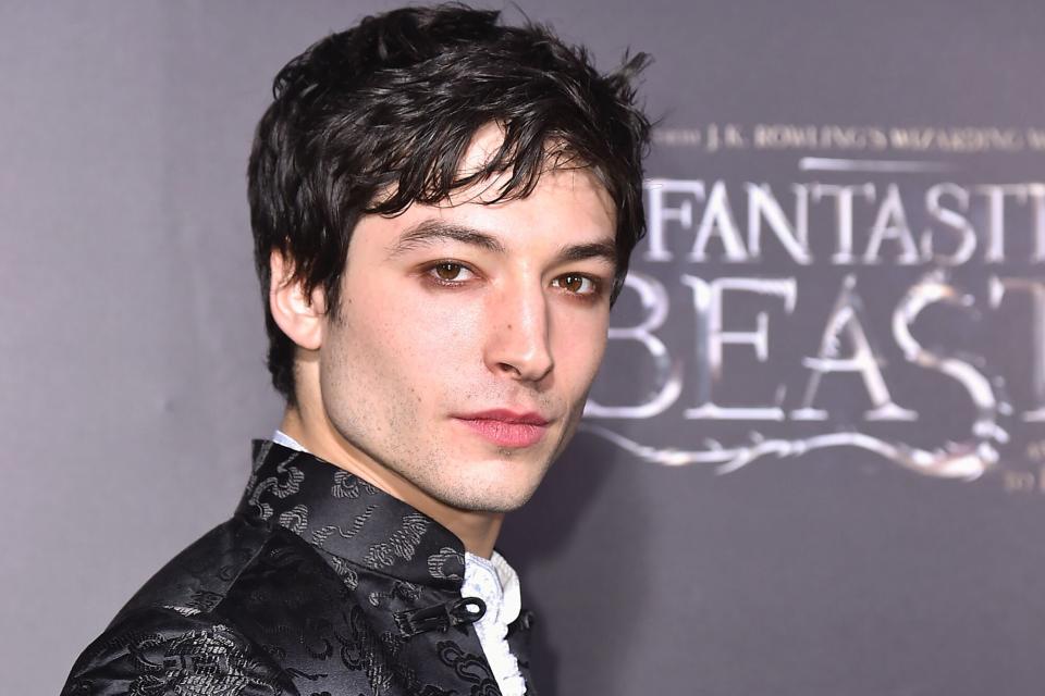 Ezra Miller attends the "Fantastic Beasts And Where To Find Them" World Premiere at Alice Tully Hall, Lincoln Center on November 10, 2016 in New York City.