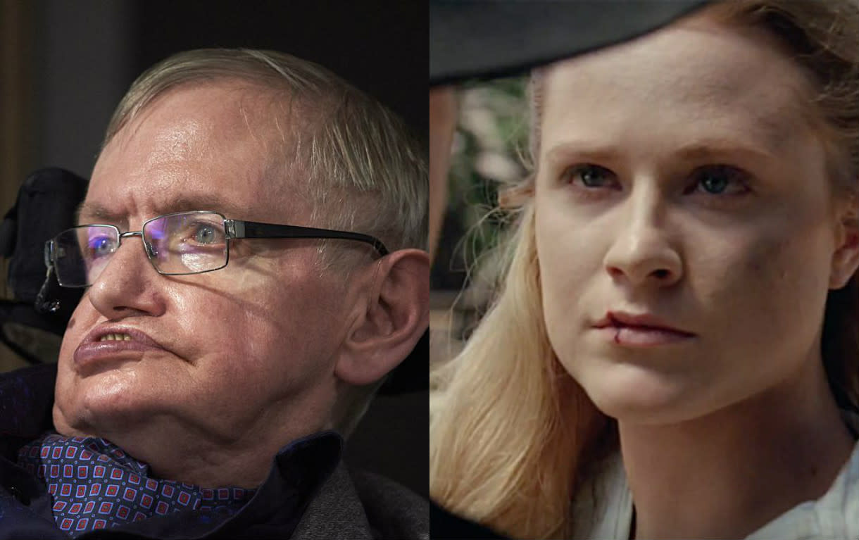 Stephen Hawking warned us about the finale of “Westworld” two years ago