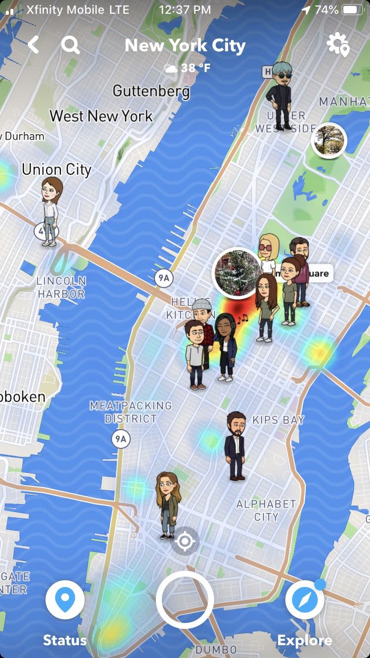 <p>If you wanted to know where your friends were, you’d have to call them or catch up with them in person. Now you can share your location via your smartphone or creepily look up your friends on apps like Snapchat or Find My Friends.</p>