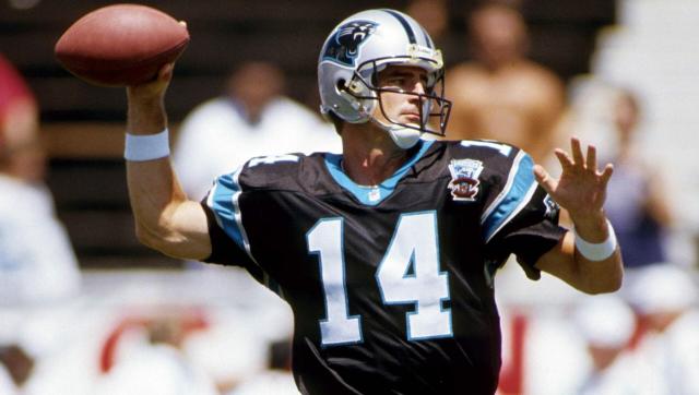 WATCH: Frank Reich throws for 1st TD in Panthers history