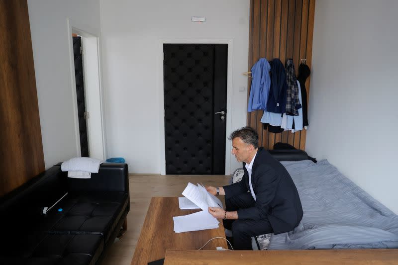 Hetemi, mayor of Serb-majority Leposavic, has been living in his office for more than six months