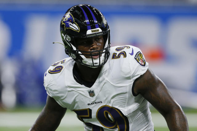 Ravens HC John Harbaugh praises OLB Daelin Hayes for practice performances