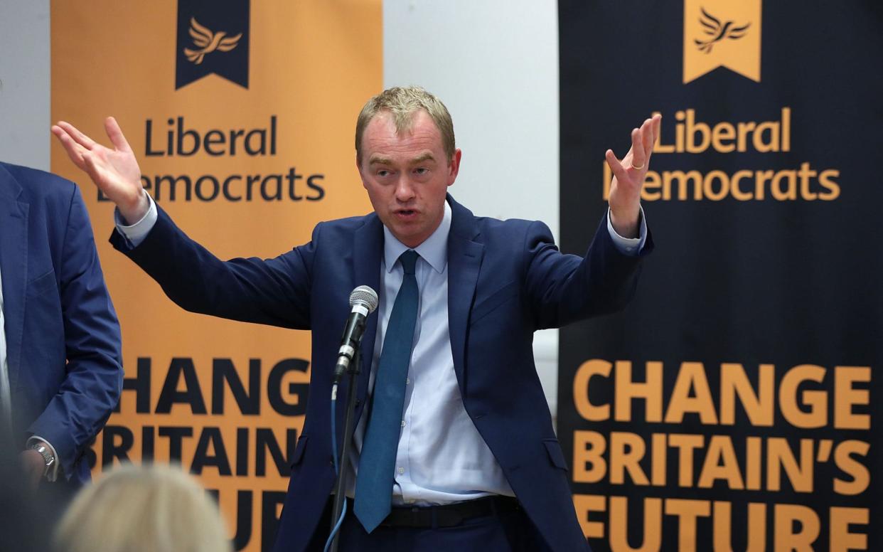 Liberal Democrat leader Tim Farron - PA