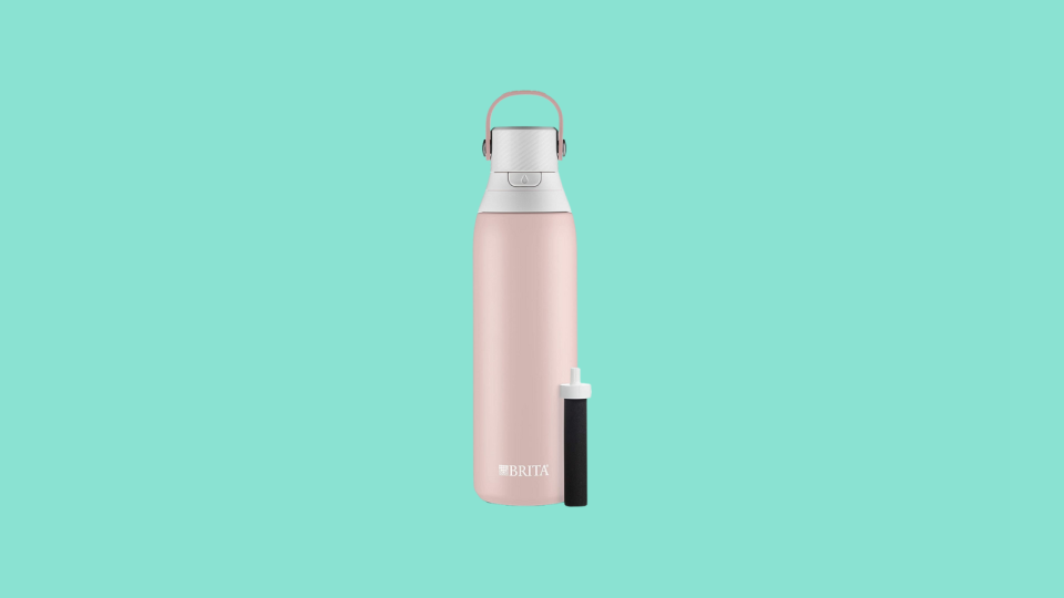 Prioritizing hydration is easier with this Brita water bottle.