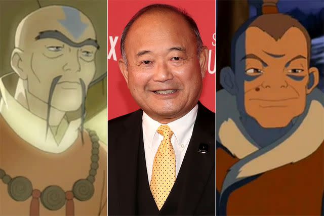 <p>Nickelodeon (2); Christopher Polk/Getty Images</p> Clyde Kusatsu voiced various bit characters in 'Avatar: The Last Airbender'