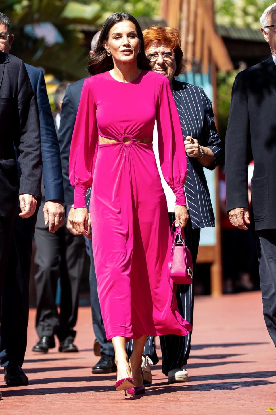 Queen Letizia at a Commemorative Event for The World Day Of The Red Cross and Red Crescent Societies, May 2022 (GTres / SplashNews.com)