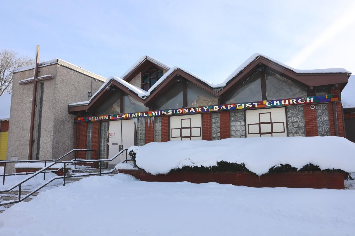 Mount Carmel Missionary Baptist Church in Milwaukee, Wisconsin on January 15, 2024.