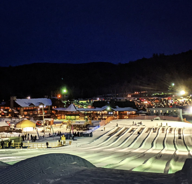 Gunstock night tubing