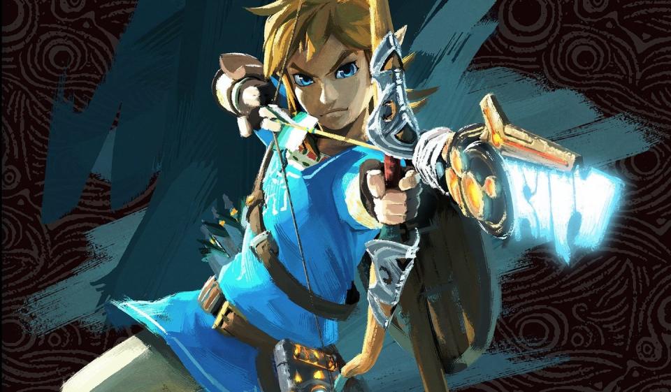 Legend of Zelda Breath of the Wild artwork for Nintendo Switch and Wii U