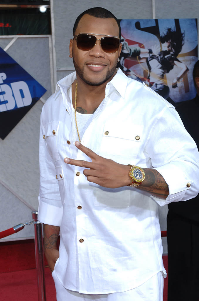 Step Up 3D Premiere 2010 Flo Rida