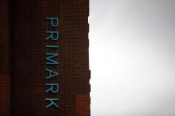 Signage is displayed outside a Primark store at the Oxford Street, in London