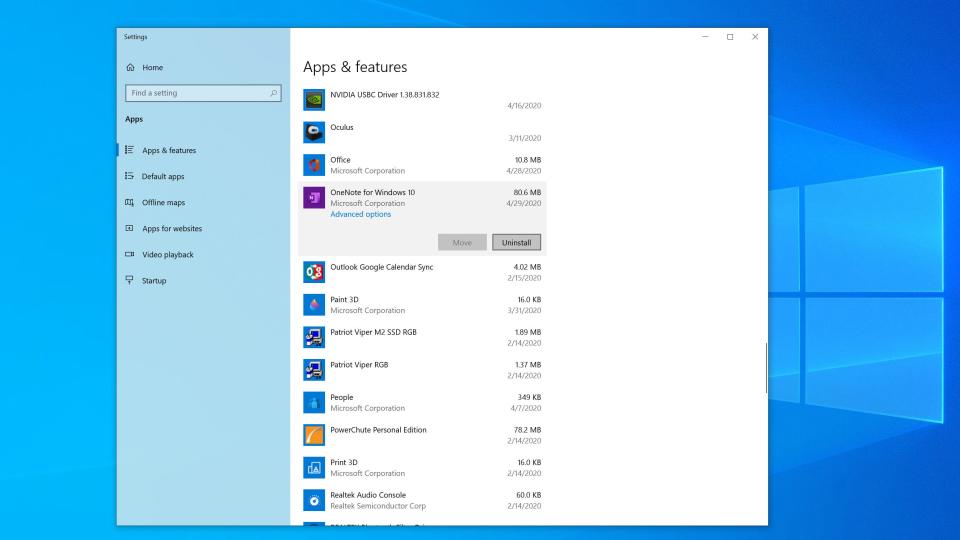 How to uninstall OneNote 2