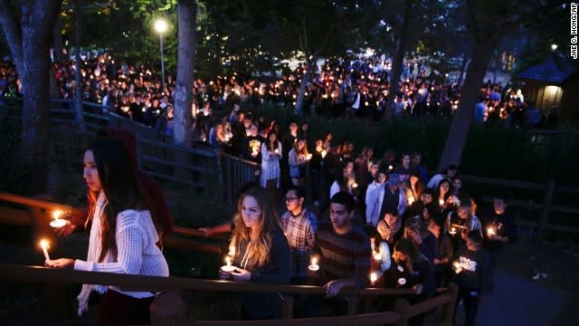 Yes All Women candlelight vigil.