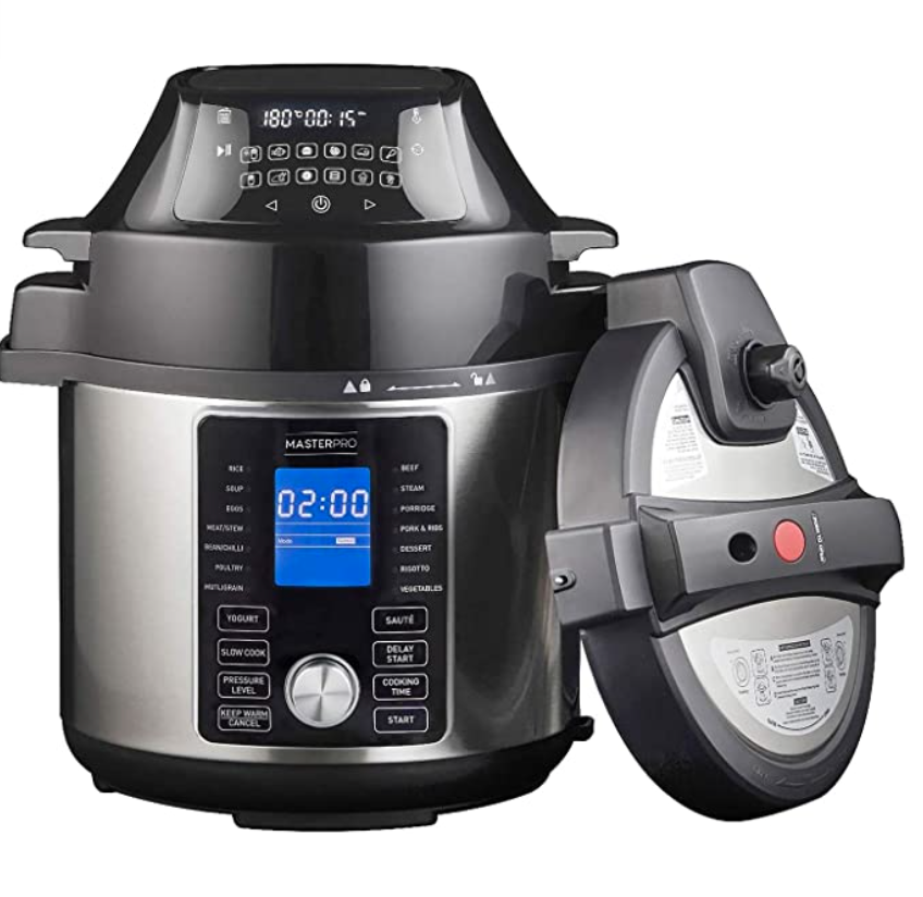 MASTERPRO Ultimate All-in-One Multi Cooker and Airfryer