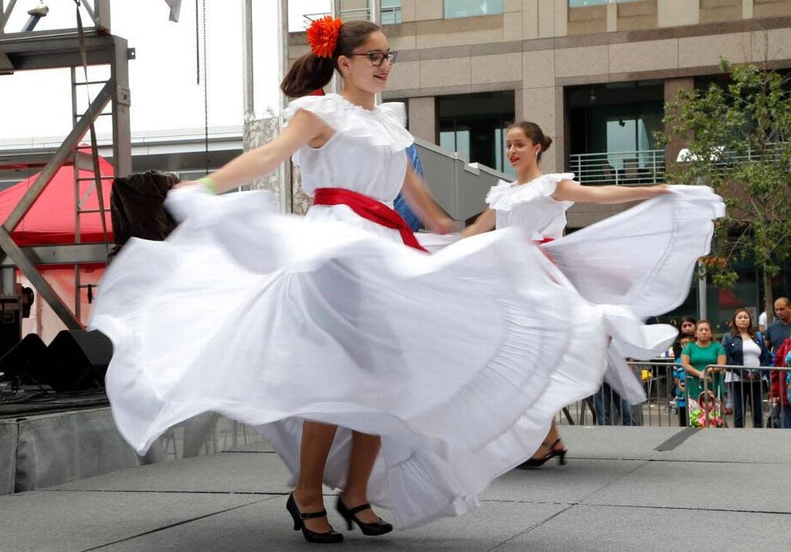 Fayetteville Street in downtown Raleigh will be filled Sept. 18, 2022, with bands, dance groups, vendors and artists representing Latin America’s diverse traditions as part of La Fiesta del Pueblo.