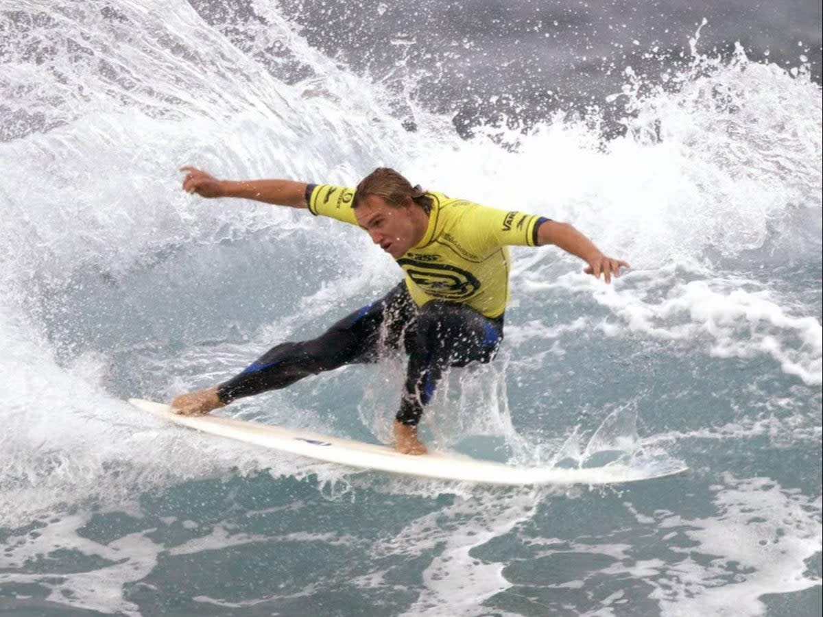 Former pro-surfer Chris Davidson has died after allegedly being punched outside a pub (Pierre Tostee/AFP via Getty Images)