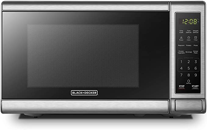 countertop microwave ovens black and decker digital