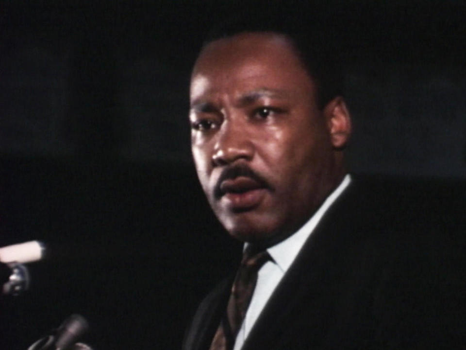 Speaking at a Memphis church in 1968, Dr. King said, 