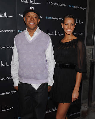 Russell Simmons and guest at the New York premiere of Magnolia Pictures' The Life Before Her Eyes