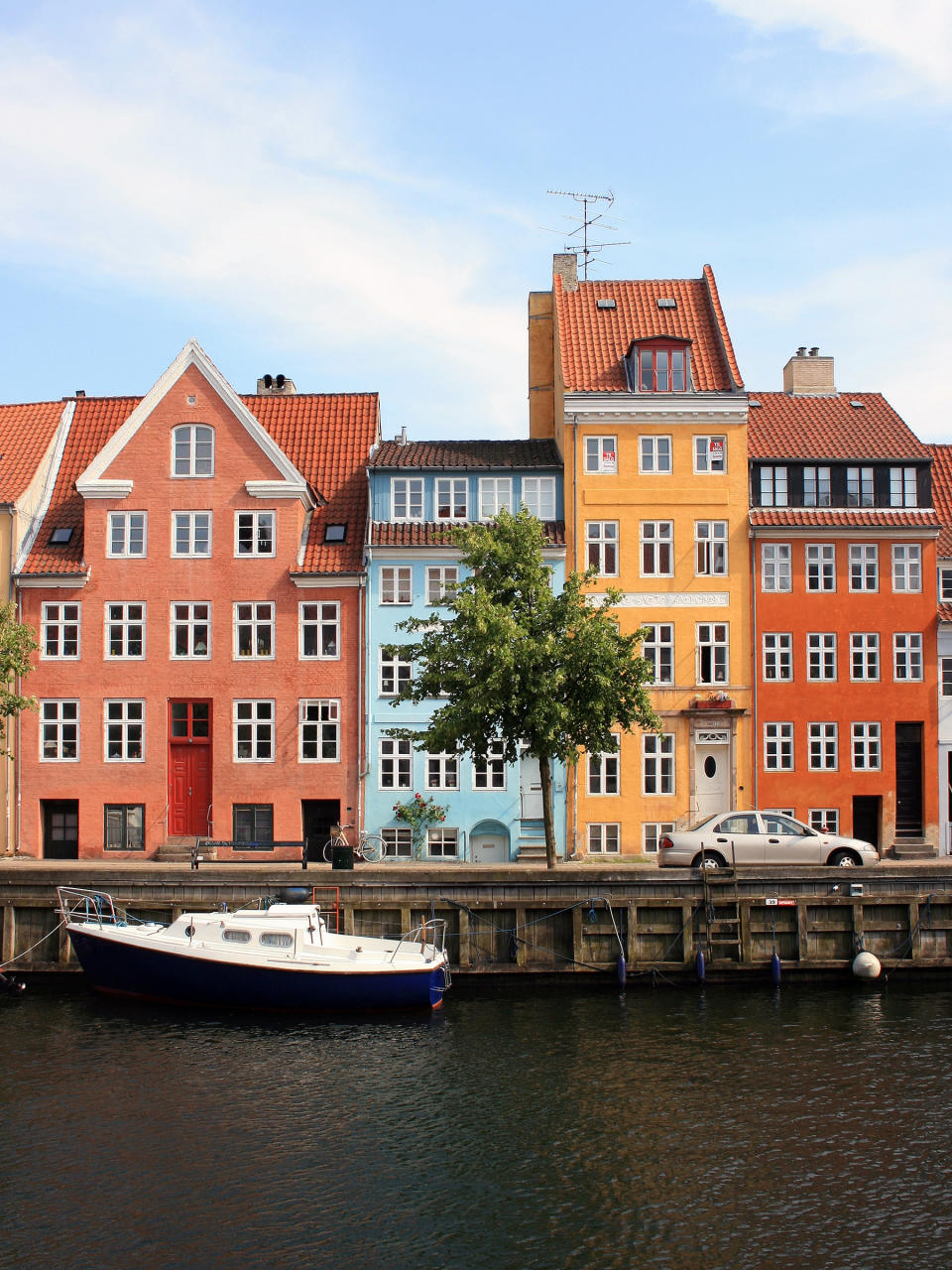 colorful buildings in Copenhagen