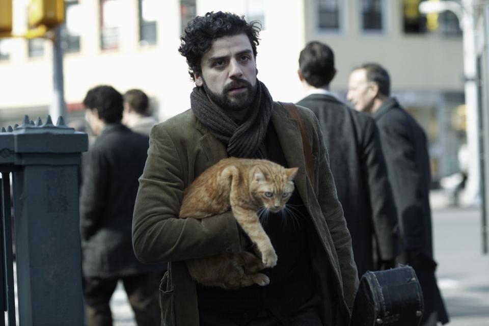 This film image released by CBS FIlms shows Oscar Isaac in a scene from "Inside Llewyn Davis." (AP Photo/CBS FIlms, Alison Rosa)