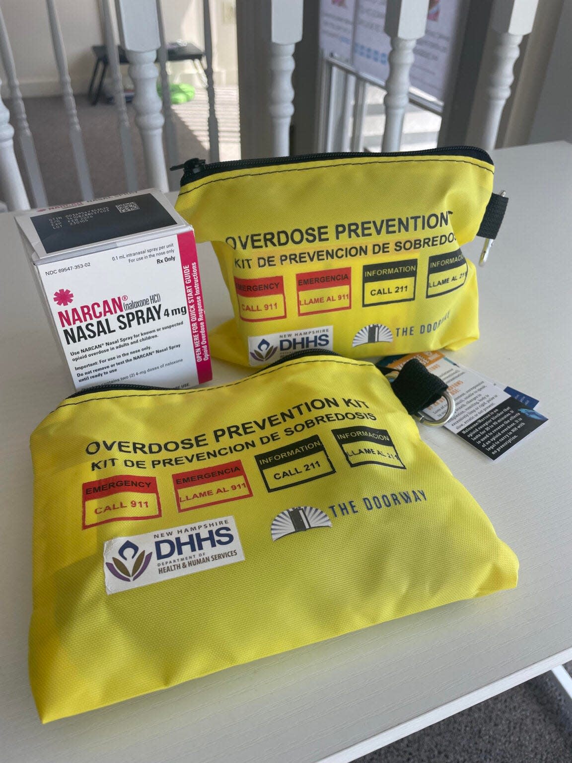 New Hampshire has purchased 6,000 overdose prevention kits from Common Cents EMS Supply LLC.