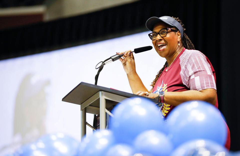 Superintendent Grenita Lathan notified the school board of the donation in a weekly update in late summer.